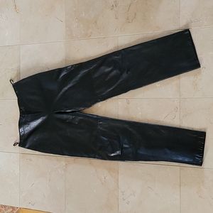 Ann Taylor Genuine Leather Pants